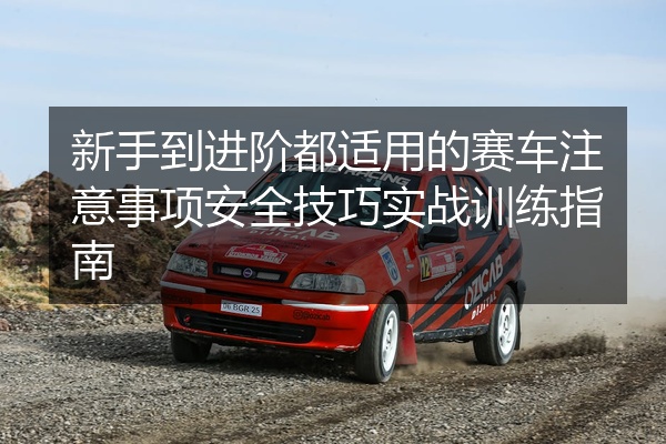 新手到进阶都适用的赛车注意事项安全技巧实战训练指南